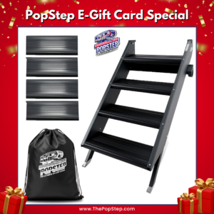 Pop Step Gift Card for 4 step set